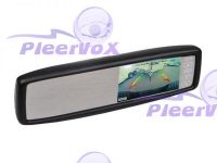 Pleervox PLV-MIR-43BL Зеркало заднего вида с LCD 4.3" монитором и громкой связью
