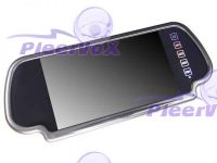 Pleervox PLV-MIR7-4LCD Зеркало заднего вида со встроенным LCD 7" монитором с квадратером
