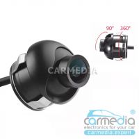 Универсальная автомобильная камера сенсор 1058K CARMEDIA CM-7503C-PRESIGE (врезная под фрезу, тип "капелька", регулируемая, передняя/задняя)