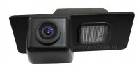 Камера заднего вида MyDean VCM-414C для установки в Chevrolet Aveo (2012-), Cruze hatch / Cadillac SRX / Opel Mokka (стекло) с линиями разметки