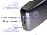Pleervox PLV-MIR-NAV Зеркало заднего вида со встроенной навигацией 4.3" LCD и регистратором. Изображение 4