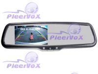 Pleervox PLV-MIR-43STLDIM Зеркало заднего вида с LCD 4.3" монитором со штатным крепежом и автозатемнением. Изображение 1