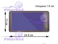 Pleervox PLV-MIR-9 Зеркало заднего вида со встроенным LCD 9" монитором. Изображение 1
