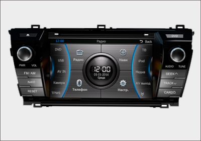 Phantom DVM-3021G iS Wi-Fi Штатное головное мультимедийное устройство для Toyota Corolla 2013+ + ПО Navitel (Лицензия)