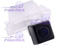 Pleervox PLV-AVG-FB Цветная штатная камера заднего вида для автомобилей Ford Mondeo 08+, Fiesta, Focus II (Хэтчбэк), S-Max, Kuga, Explorer 12- ночной съемки (линза - стекло)