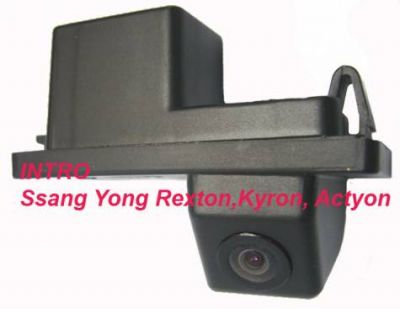 INTRO VDC-063 Цветная штатнаякамера заднего вида для автомобилей SsangYong Actyon I 2010-..., Actyon Sports 2007-..., Kyron 2005-2015, Rexton 2002-..., Rodius 2004-..., Stavic 2013-...
