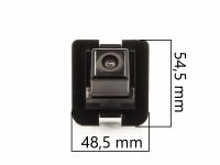 AVIS CCD штатная камера заднего вида с динамической разметкой AVS326CPR (#054) для автомобилей Mercedes-Benz CLS-klasse C219 2004 - 2010, S-klasse W221 2005 - 2013, SL-klasse R230 2001 - 2011. Изображение 1