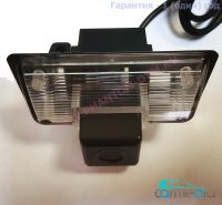 CarMedia CM-7509S-PRO CCD-sensor Night Vision (ночная съёмка) с линиями разметки (Линза-Стекло) Цветная штатная камера заднего вида для автомобилей Nissan Almera, Sentra 2015+ вместо плафона подсветки номера