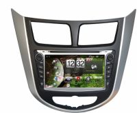 Штатное головное мультимедийное устройство DayStar DS-7011HD Android 2.3.4 inet для автомобиля Hyundai Solaris + ТВ-антенна Calearo ANT 71 37 121 (122) или штатная камера заднего вида (универсальная)