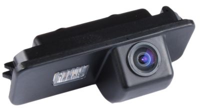 INTRO VDC-048 Цветная штатная камера заднего вида для автомобилей SKODA Fabia new, Superb