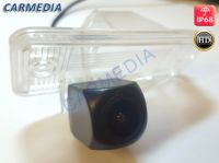 CarMedia CMA-7546K CCD-sensor Night Vision (ночная съёмка) с линиями разметки (Линза-Стекло широкоугольная) Цветная штатная камера заднего вида для автомобилей HYUNDAI SANTA FE (12-...), CRETA (2016-...) вместо плафона подсветки номера