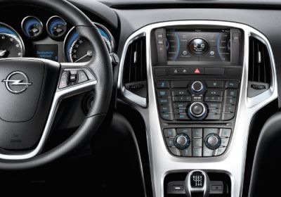 Phantom DVM-1210G iS Штатное головное мультимедийное устройство для Opel Astra J, Astra sedan + ПО Navitel (Лицензия) + Штатная камера заднего вида + Модем