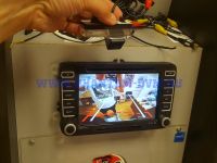 Pleervox PLV-IPAS-HON01 Цветная штатная камера заднего вида для автомобилей Honda Accord VIII 2008-2011, планка хром (если такая стояла) ночной съемки (линза - стекло) с динамической разметкой. Изображение 5