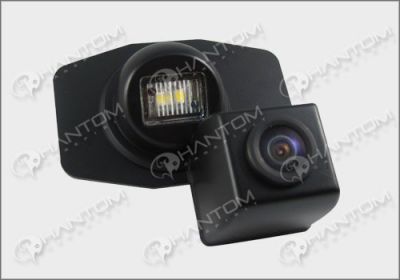 Phantom CAM-0857 Штатная камера заднего вида для автомобиля Toyota Corolla, Auris -2012 - (стекло) с линиями разметки