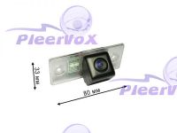 Pleervox PLV-AVG-SK02 Цветная штатная камера заднего вида для автомобилей Skoda Fabia, Yeti ночной съемки (линза - стекло). Изображение 1
