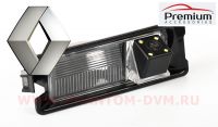 Premium Accessories PA-RE02 LED Night Vision (ночная съёмка) Цветная штатная камера заднего вида для автомобилей Renault Logan (2004 - 2019), Sandero (2009-2018) в плафон подсветки номера