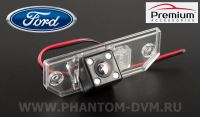 Premium Accessories PA-F02 Night Vision (ночная съёмка) Цветная штатная камера заднего вида для автомобилей Ford Focus 05+ (sedan), C-Max в плафон подсветки номера