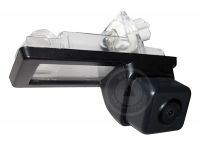 Камера заднего вида MyDean VCM-449C для установки в Renault Duster (стекло) с линиями разметки