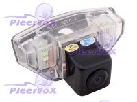 Pleervox PLV-AVG-HONCR Цветная штатная камера заднего вида для автомобилей Honda CR-V, Crosstour, Jazz, Civic 5D 11- ночной съемки (линза - стекло)