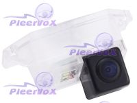 Pleervox PLV-AVG-MIT02 Цветная штатная камера заднего вида для автомобилей Mitsubishi Lancer X sedan, Lancer wagon 01-06, Outlander 01-07 ночной съемки (линза - стекло)