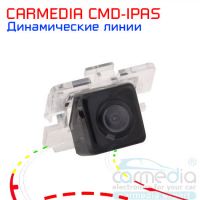 Citroen C-Crosser 2007 - 2013 Цветная штатная камера заднего вида с динамическими линиями (ночная съемка, линза-стекло) CARMEDIA CMD-IPAS-CIT03