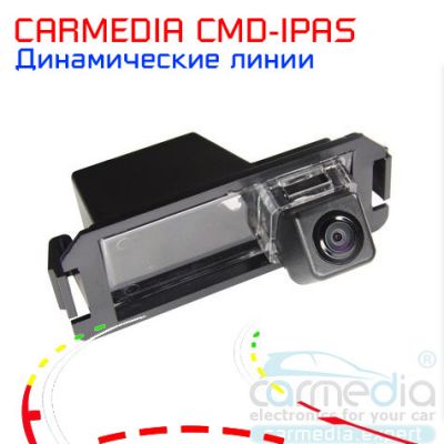 Автомобильная камера с динамическими линиями для автомобилей Hyundai I30, Coupe, Tiburon, Genesis Coupe, Veloster, купить CARMEDIA CMD-IPAS-HYN02, доставка CARMEDIA CMD-IPAS-HYN02, цена CARMEDIA CMD-IPAS-HYN02, установка CARMEDIA CMD-IPAS-HYN02