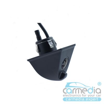 Универсальная камера с омывателем CARMEDIA CM-7507Aqua имеет в себе встроенные парковочные линии и может использоваться во всех марках автомобилей за счёт того, что устанавливается в любое подходящее место
