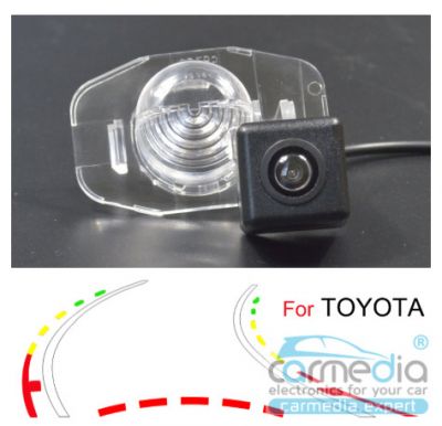 Автомобильная камера с динамическими линиями для автомобилей Toyota Corolla (с 2007 по 2012 г.в.), купить CARMEDIA CMD-IPAS-TYC07, доставка CARMEDIA CMD-IPAS-TYC07, цена CARMEDIA CMD-IPAS-TYC07, установка CARMEDIA CMD-IPAS-TYC07