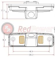 Камера RedPower SUB108P Premium для Subaru Forester (02+), Impreza (07+), Outback (09+), Legacy (2009+) хетчбек; UAZ Patriot. Изображение 2