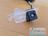 Kia Ceed SW 2012-, Cerato 2008- Цветная штатная камера заднего вида с динамическими линиями CARMEDIA CMD-IPAS-KI09