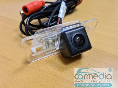 Камера заднего вида CarMedia CM-7310KB CCD-sensor Night Vision (ночная съёмка) для автомобилей BMW E38 E39 E46 E60 E61 E65 E66 E90 E91 E92 - 3, 5, X1, X3, X4, X5, X6 в планку над номером, купить CarMedia CM-7310KB CCD-sensor Night Vision (ночная съёмка), 