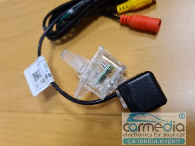 Камера заднего вида CarMedia CM-7350KB CCD-sensor Night Vision (ночная съёмка) для автомобилей MERCEDES C (W204), CL (W216), CLS (W218), E (W212), S (W221), GL(X166), M (W166), V (447), VITO в планку над номером, купить CarMedia CM-7350KB CCD-sensor Night