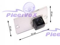 Pleervox PLV-CAM-KI05 Цветная штатная камера заднего вида для автомобилей Kia Sorento II. Изображение 1