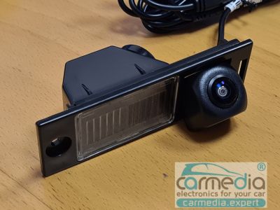 Камера заднего вида CarMedia CMD-AVG-KI17 CCD-sensor Night Vision (ночная съёмка) для автомобилей Kia Ceed (с 2019г.в. по настоящее время) в планку над номером, купить CarMedia CMD-AVG-KI17 CCD-sensor Night Vision (ночная съёмка), доставка CarMedia CMD-AV