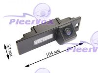 Pleervox PLV-CAM-BW03 Цветная штатная камера заднего вида для автомобилей BMW 1 hatch, 6, Z4. Изображение 1