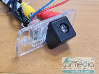 Камера заднего вида CarMedia CM-7190KB CCD-sensor Night Vision (ночная съёмка) для автомобилей AUDI A3/A4(2001-2007)/A6/A6 AVANT/A6 ALLROAD/A8/Q7 в планку над номером, купить CarMedia CM-7190KB CCD-sensor Night Vision (ночная съёмка), доставка CarMedia CM