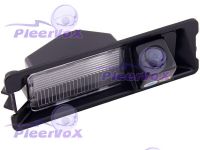 Pleervox PLV-AVG-REN01 Цветная штатная камера заднего вида для автомобилей RENAULT Logan, Sandero ночной съемки (линза - стекло)