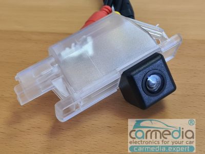 Камера заднего вида CARMEDIA CM-7292K CCD-sensor Night Vision (ночная съёмка) для автомобилей Renault Duster (с 2021г.в. по настоящее время), Megane 3 поколение седан (c 2009г.в. по 2012г.в.) в планку над номером, купить CARMEDIA CM-7292K CCD-sensor Night