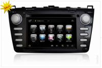 Штатное головное устройство Phantom CE-8912 GPS для автомобилей Mazda6 2010-2012гг черный глянец (встроенный блок навигации) 800х480 + ПО Карты навигации (Лицензия)