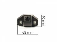 AVIS CCD штатная камера заднего вида с динамической разметкой AVS326CPR (#022) для автомобилей Honda CR-V 2006 - 2011, Crosstour 2009 - 2015, Fit 2007 - …, FR-V 2004 - 2009, HR-V 1998 - 2006, Jazz 2001 - 2014, Odissey 2008 - 2013, Civic 9 (5d) 2011 - 2016. Изображение 1