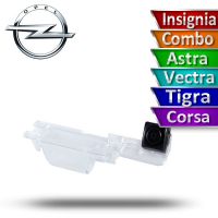 CarMedia CM-7553S-PRO CCD-sensor Night Vision (ночная съёмка) с линиями разметки (Линза-Стекло) Цветная штатная камера заднего вида для автомобилей Opel Insignia вместо плафона подсветки номера