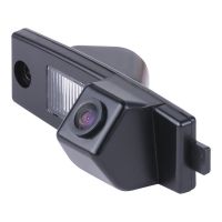 Камера заднего вида MyDean VCM-364C для установки в Toyota Highlander 2010- (стекло) с линиями разметки