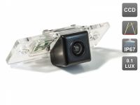 AVIS CCD штатная камера заднего вида с динамической разметкой AVS326CPR (#105) для автомобилей Porsche Cayenne 2002-2010, Volkswagen Tiguan 2007 - 2016, Toureg 2002-2010