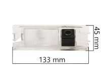 Штатная камера заднего вида AVIS Electronics AVS312CPR SMOC для RENAULT LOGAN / SANDERO (#067). Изображение 1