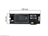 CMOS ECO LED штатная камера заднего вида AVIS Electronics AVS112CPR (#027) для HYUNDAI IX35 / KIA CEE'D II HATCHBACK (2012-...). Изображение 1