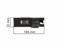 AVIS CCD штатная камера заднего вида с динамической разметкой AVS326CPR (#068) для автомобилей CHEVROLET/ HUMMER/ OPEL  . Изображение 1