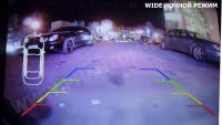 CarMedia CM-7515Wide HI-END CCD-sensor 178гр Night Vision (ночная съёмка) с линиями разметки (Линза-Стекло) Цветная штатная камера заднего вида для автомобилей SsangYong Kyron, Korando, Action, Rexton в плафон подсветки номера. Изображение 4