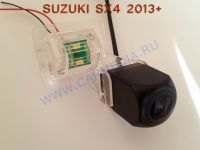 CarMedia CMA-7269K CCD-sensor Night Vision (ночная съёмка) с линиями разметки (Линза-Стекло широкоугольная) Цветная штатная камера заднего вида для автомобилей Suzuki CX4 2013+ (Хэтчбэк) вместо плафона подсветки номера