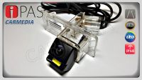RENAUL Duster (хромированная рамка), Kaptur CARMEDIA CMI-7517C IPAS Line Night Vision Автомобильная камера заднего вида с динамической разметкой
