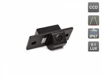 AVEL (AVIS) CCD штатная камера заднего вида с динамической разметкой AVS326CPR (#073) для автомобилей Skoda Fabia 1999 - 2014, Yeti 2009 - 2014  